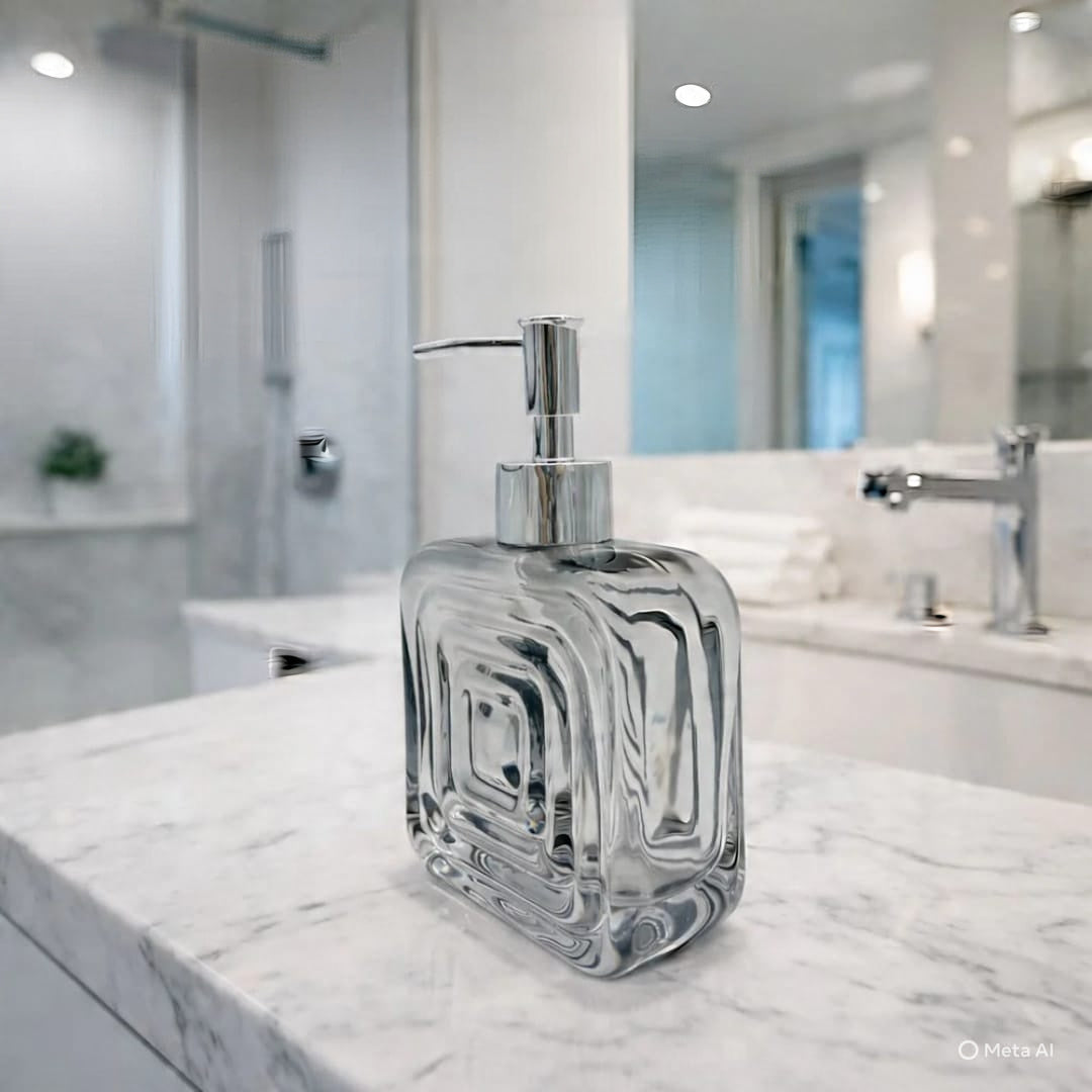 BGL0222CA-LD GLASS LOTION BOTTLE