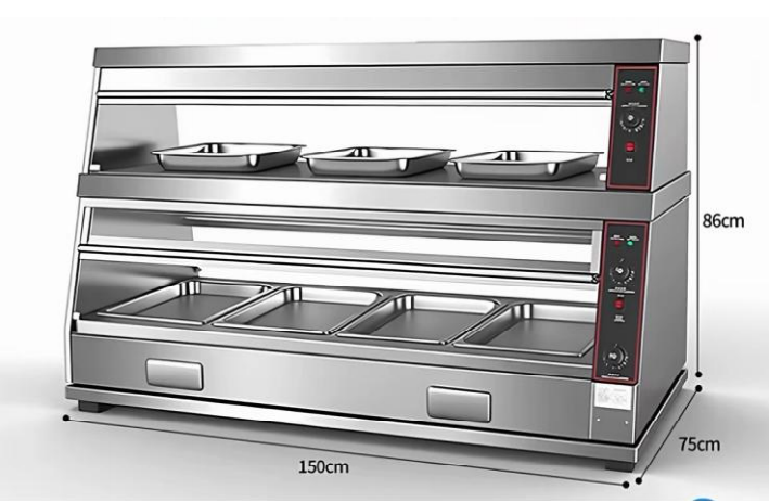 XNF INDUSTRIAL FOOD WARMER 1.5M
