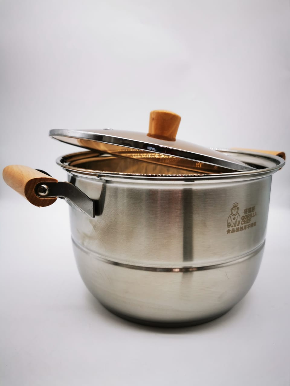 stainless steam pot