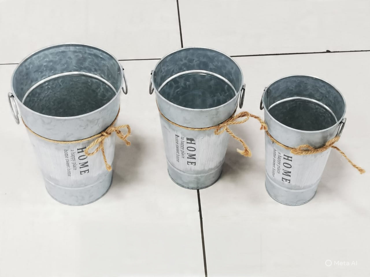 19M1015A 3PCS FLOWER POTS