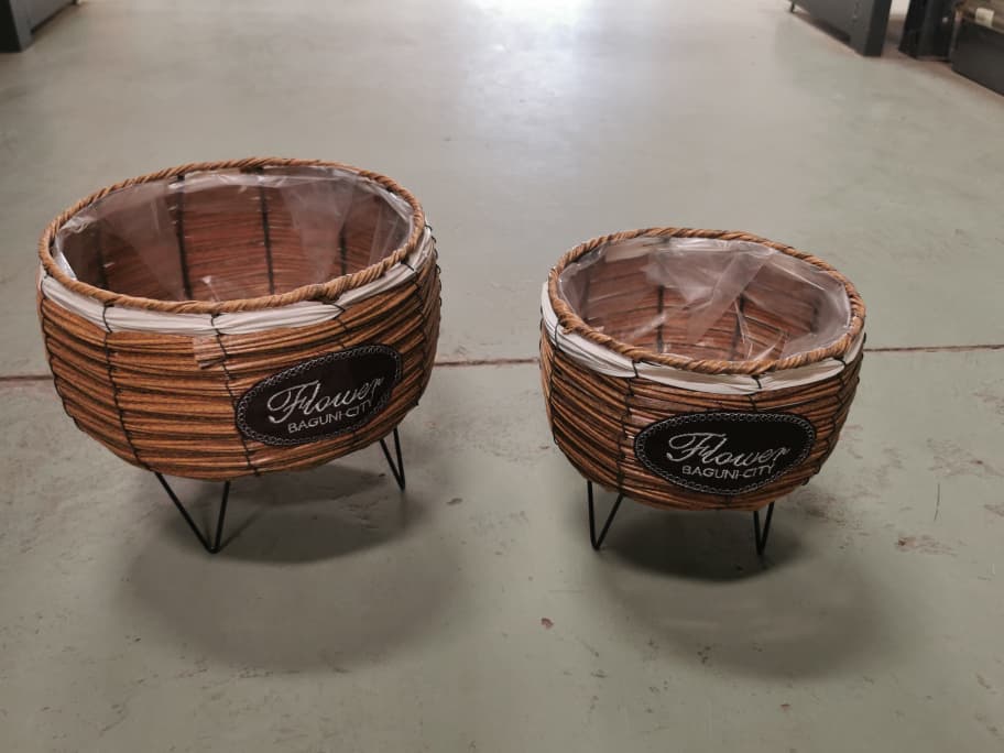 9307-14 2pcs flower pots