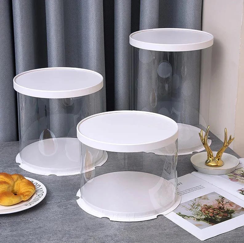 Disposal cake box