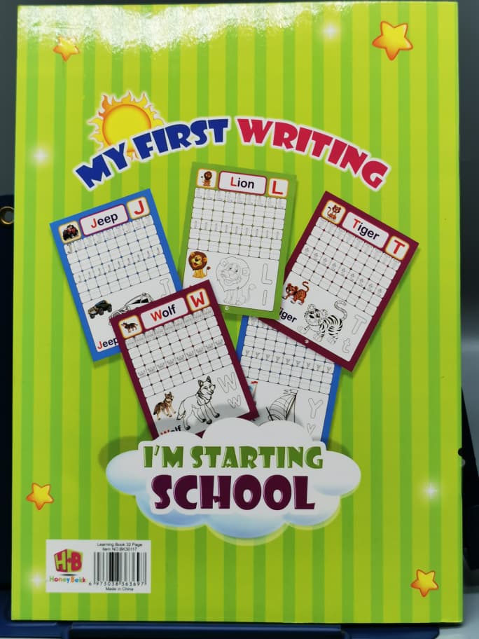 BK30117 FIRST WRITING BOOK