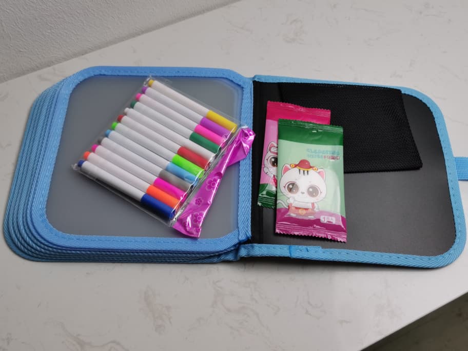 HFWJ24 ERASABLE NOTE BAG 14PAGES