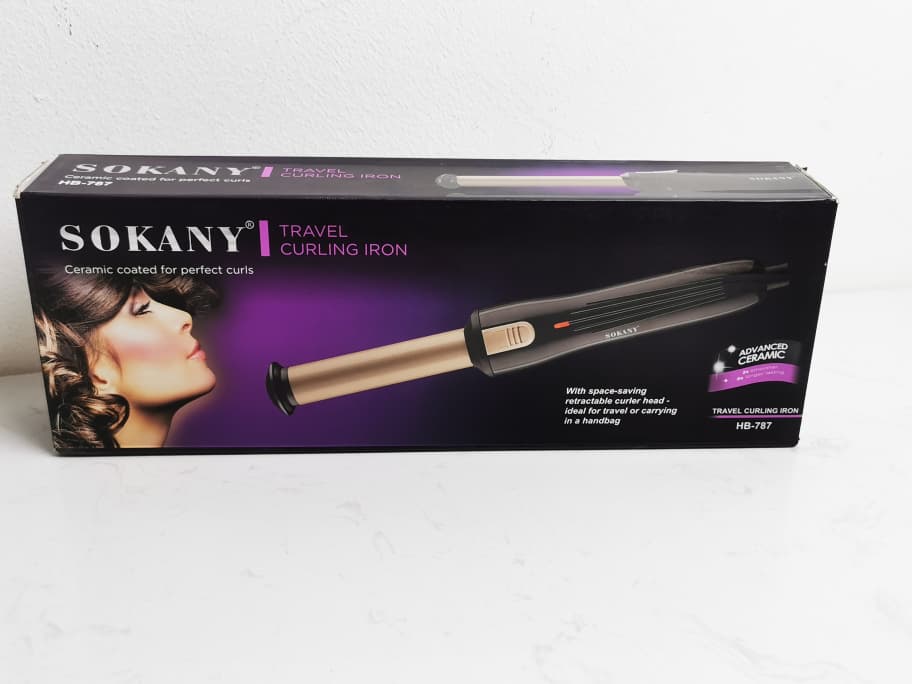 HB-787 TRAVEL CURLING IRON