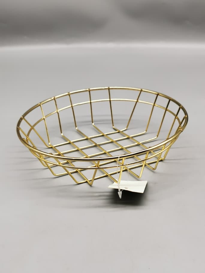 35713-40 Gold food basket