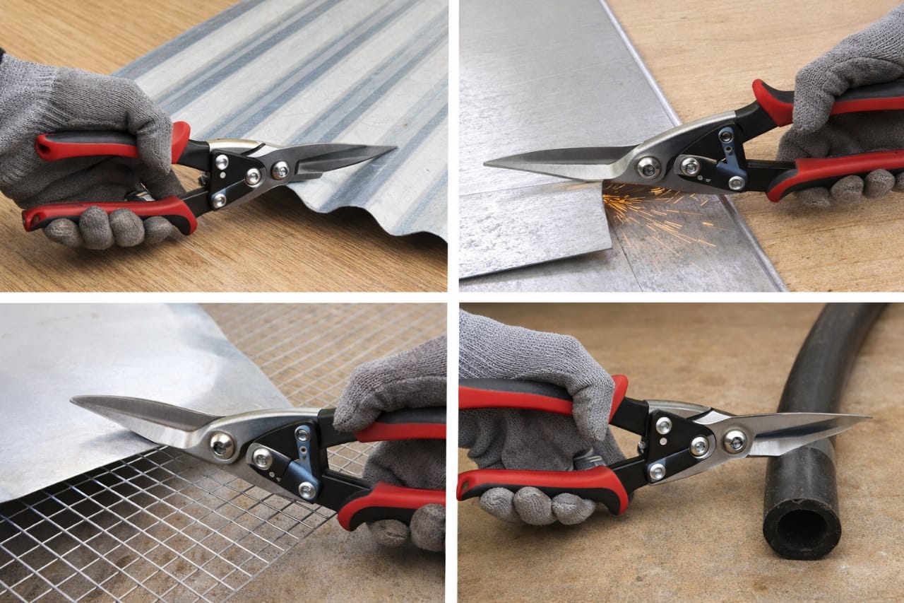 Mpt long straight aviation snips