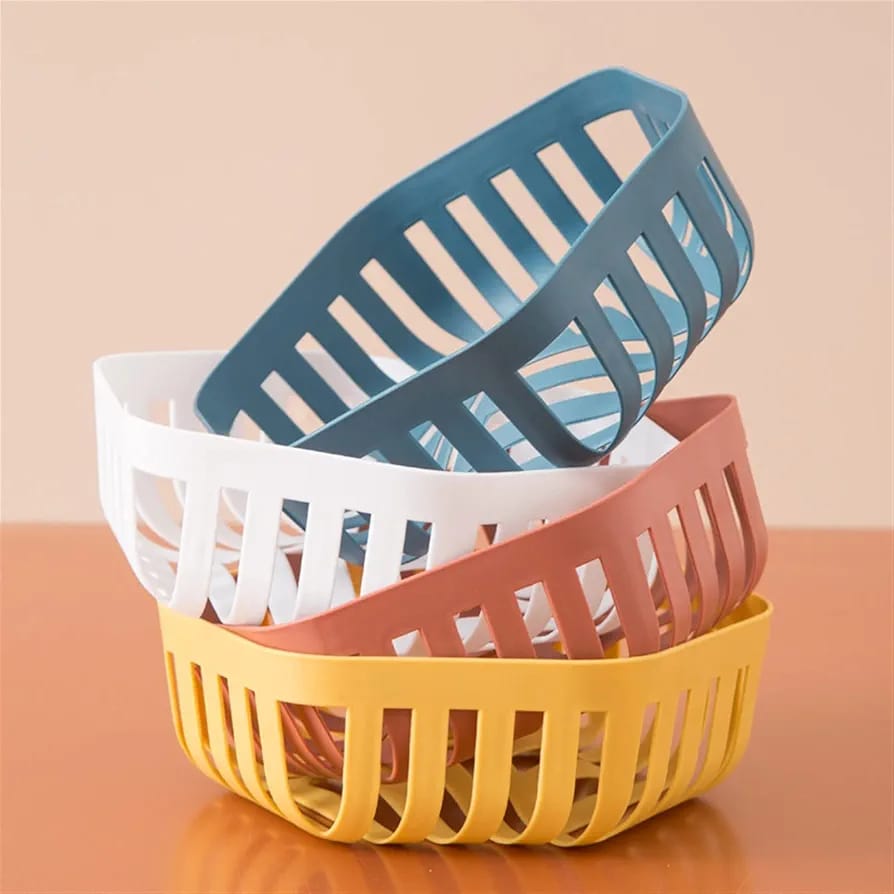 Plastic fruit basket TB-1893
