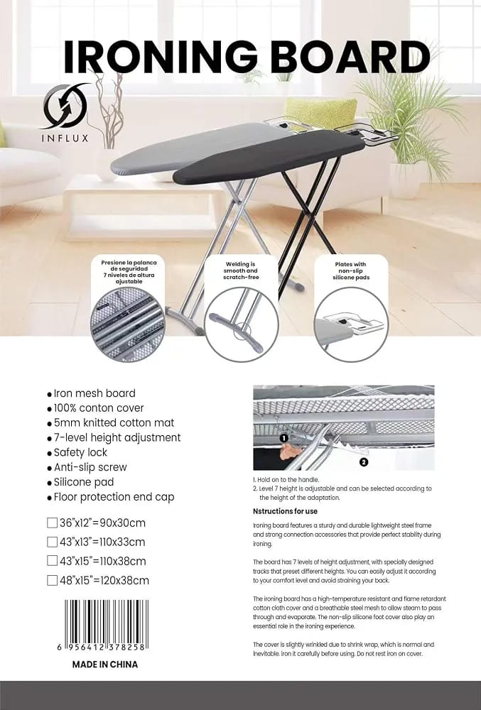 steel Ironing Board 3612T-1/4815T-1