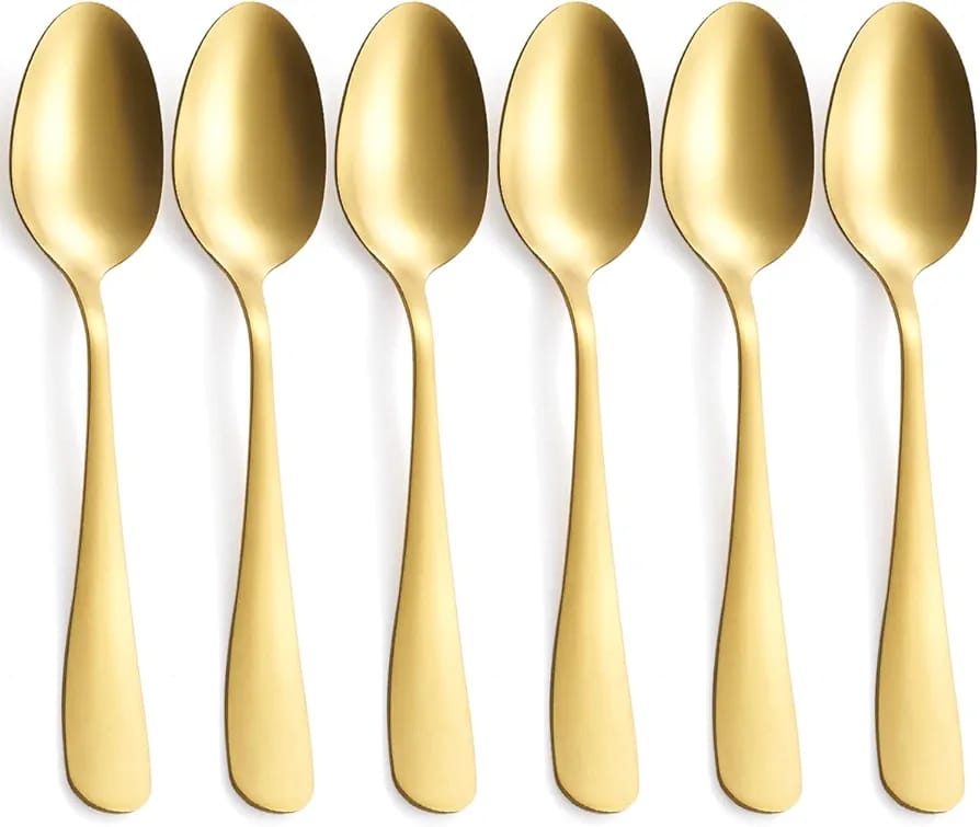793473 Golden spoon 6pcs