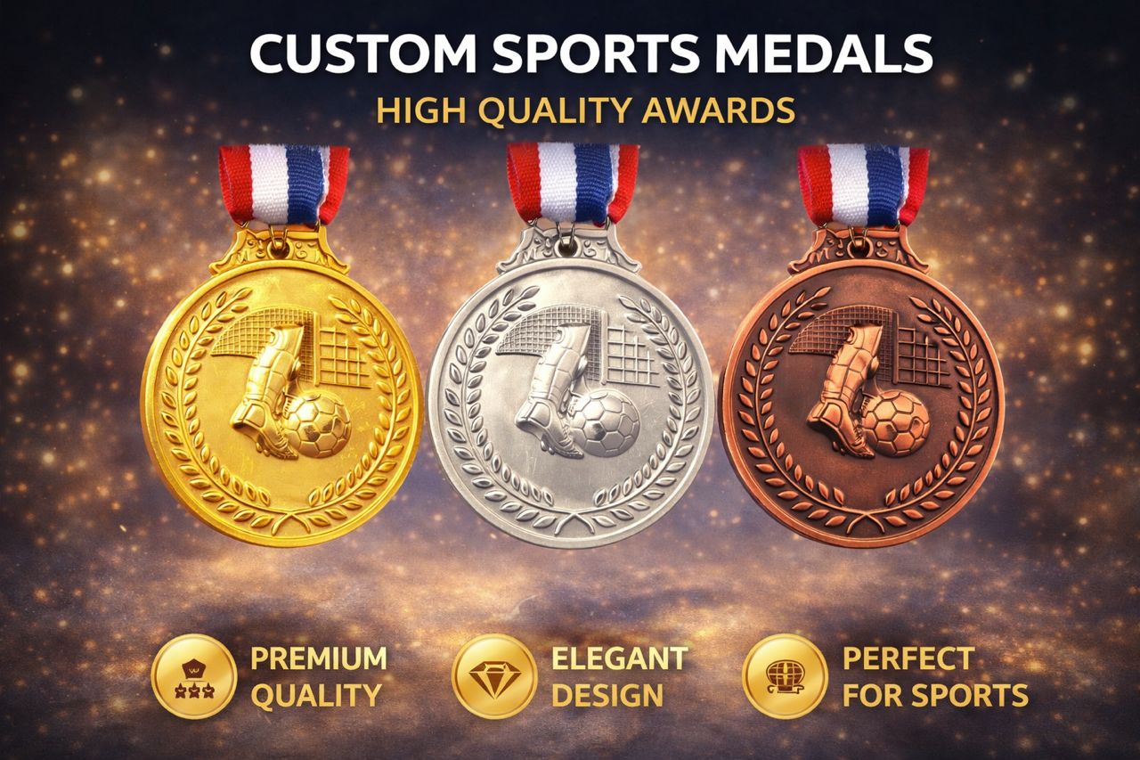 JP-2-65-001 SOCCER SPORT MEDAL