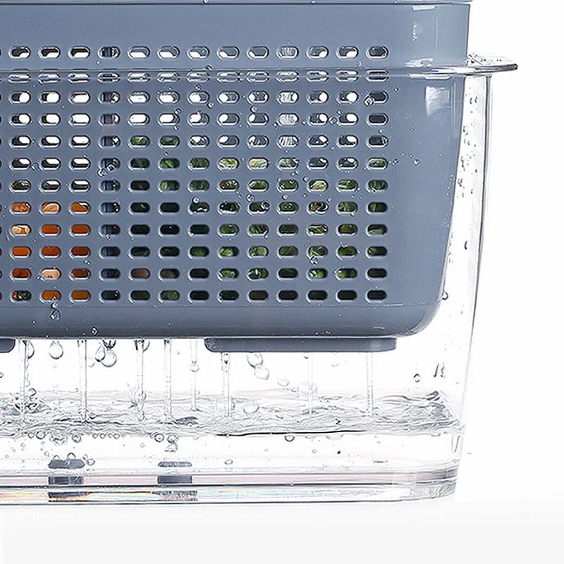 JS-8707 FRIDGE STORAGE WITH DRAINER