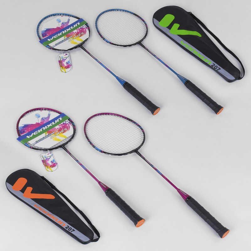 #207 badminton racket 2pcs set