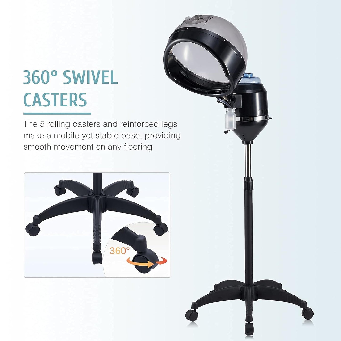 SALON HAIR STEAMER MQ2208-24