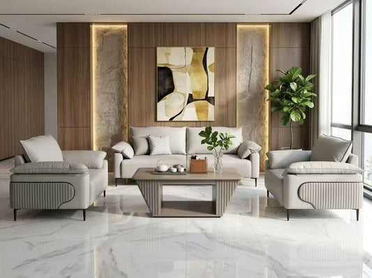 YDS-8020：1+1+3 3pcs sofa set Retail price