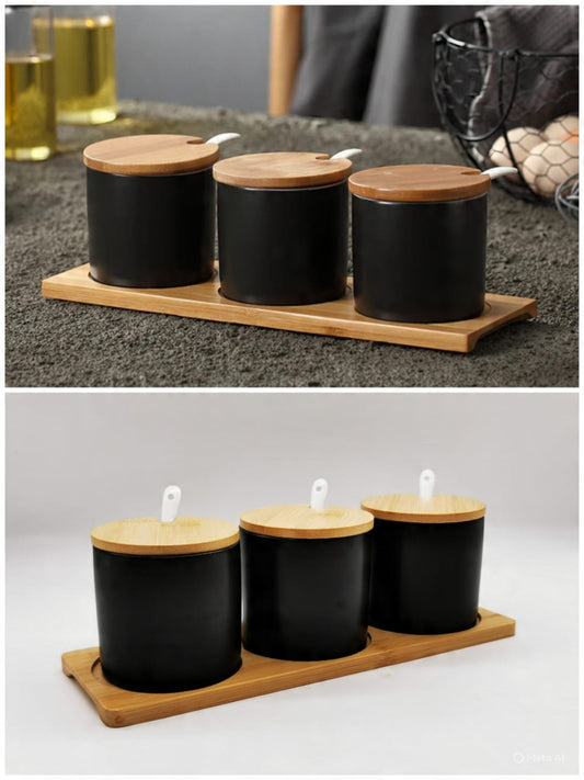 LF010-3B 3PCS CONDIMENT SET