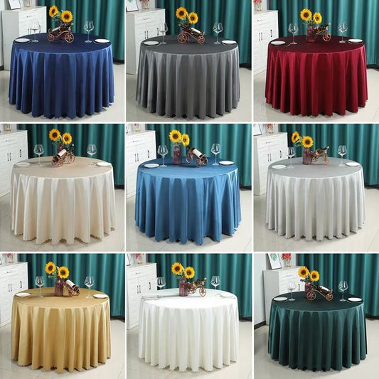 Knitted satin tablecloth 3m