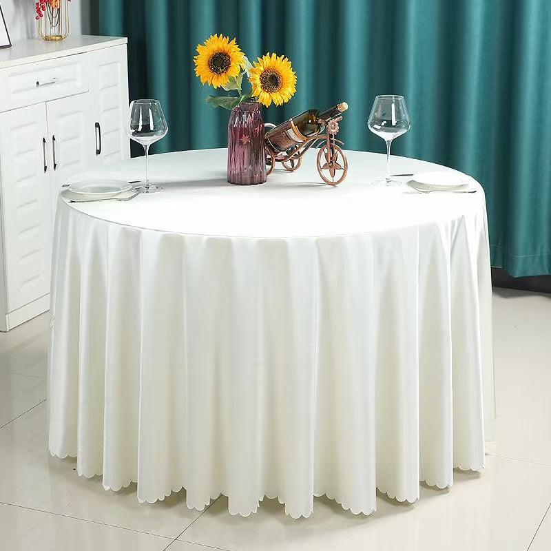 Knitted satin tablecloth 3m