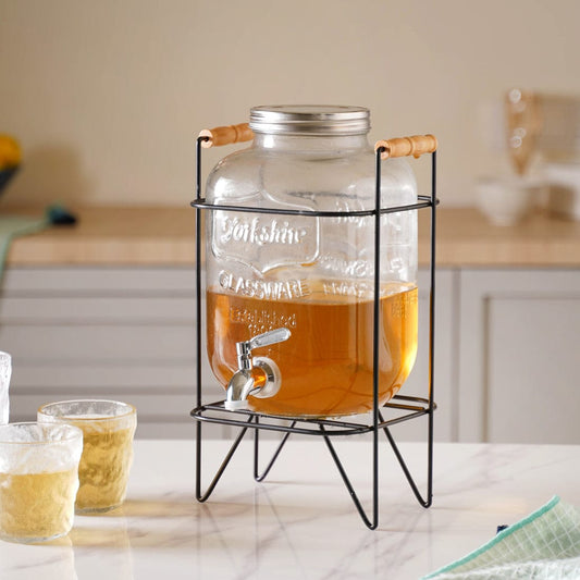 1841-4 glass dispenser with stand