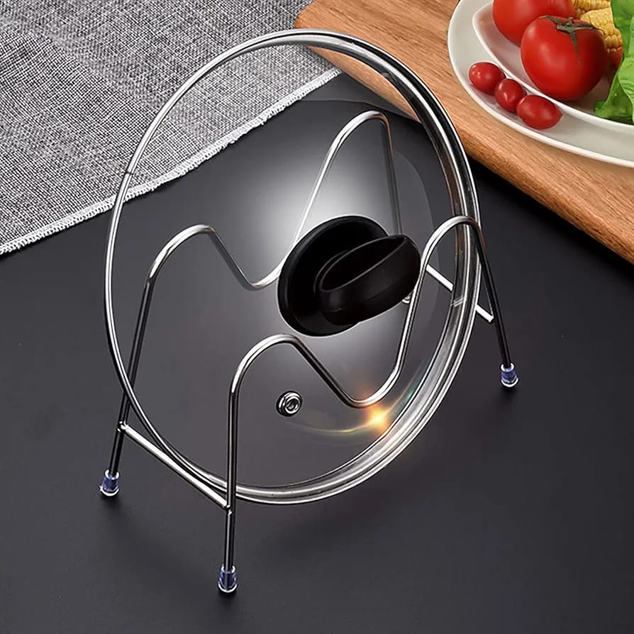 Pot lid holder