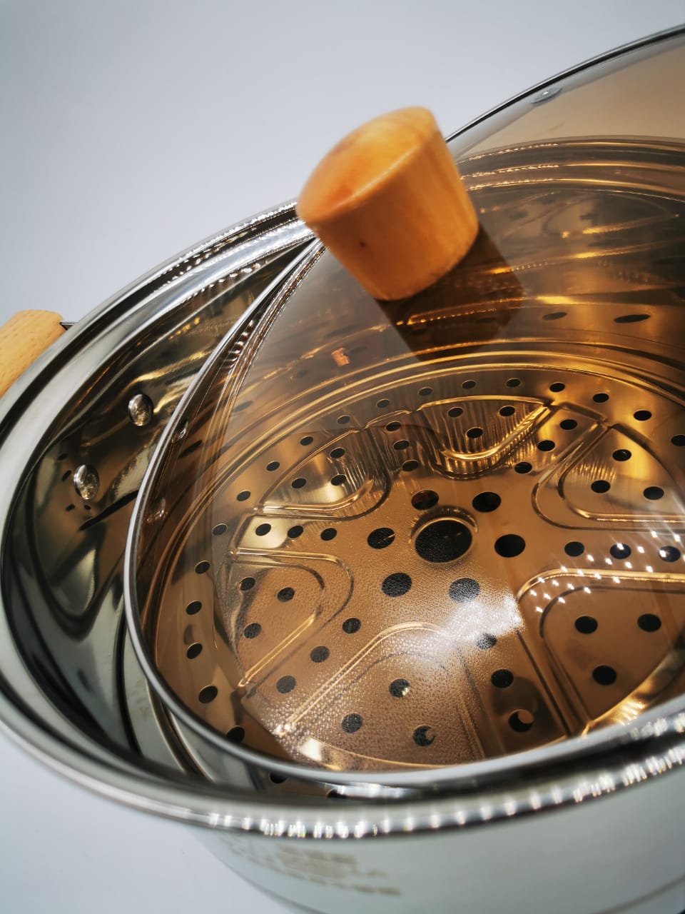 stainless steam pot