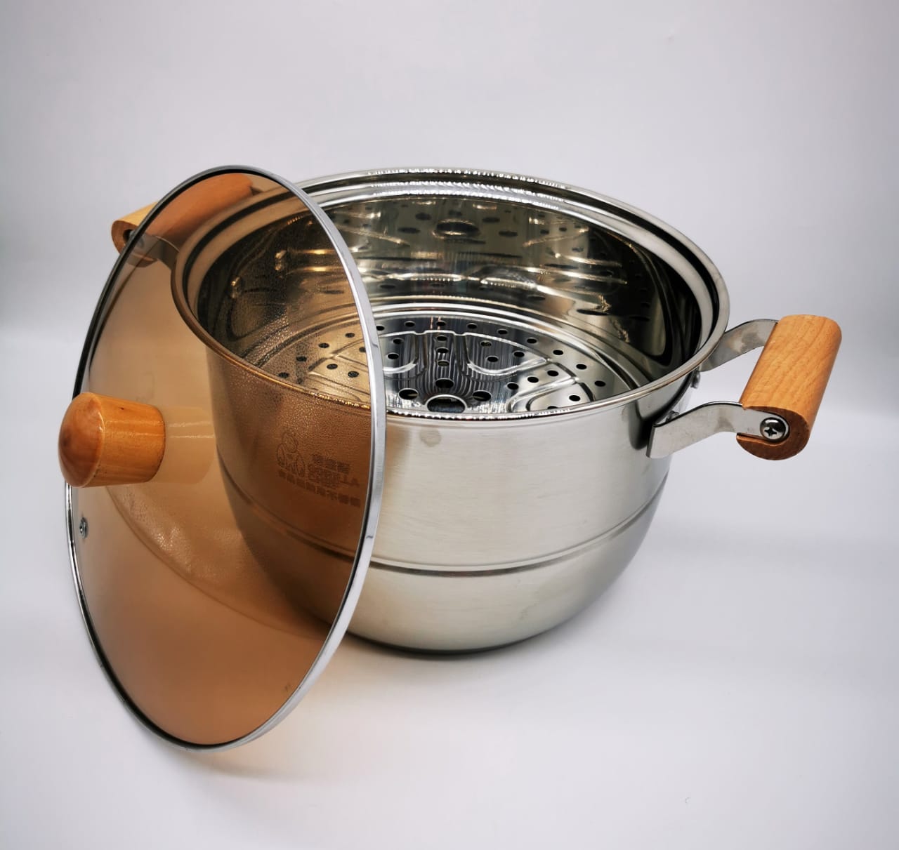 stainless steam pot