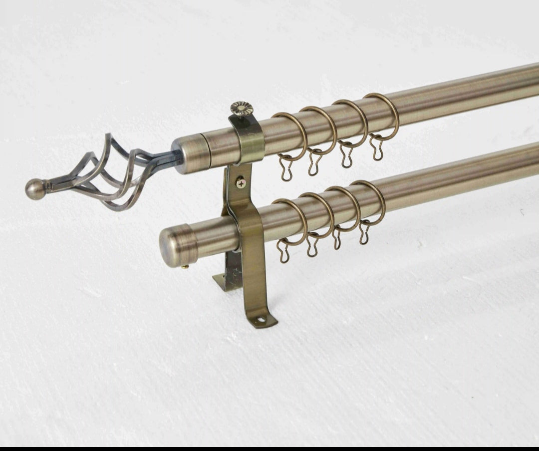 CURTAIN RAILS SINGLE &DOUBLE