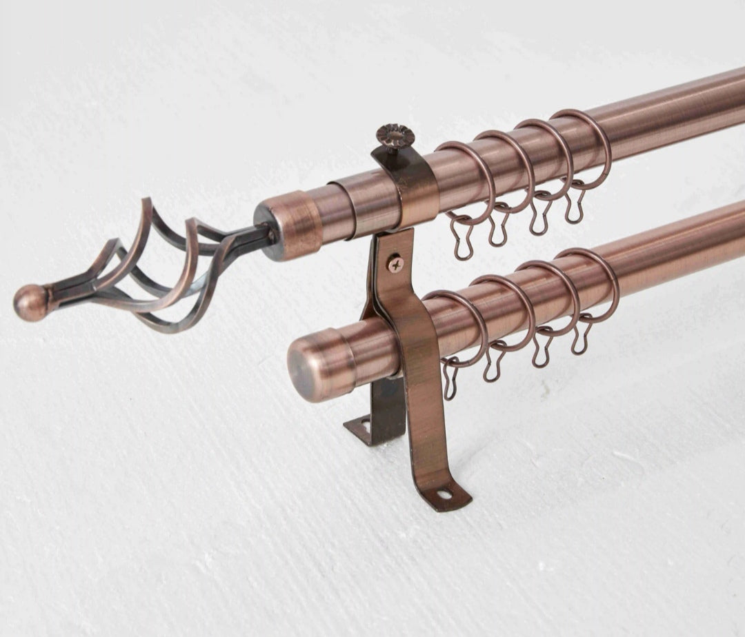 CURTAIN RAILS SINGLE &DOUBLE