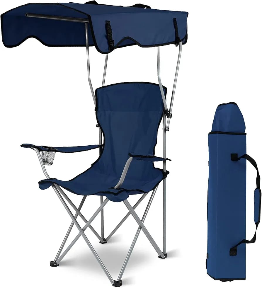 093-774 camping chair with shade