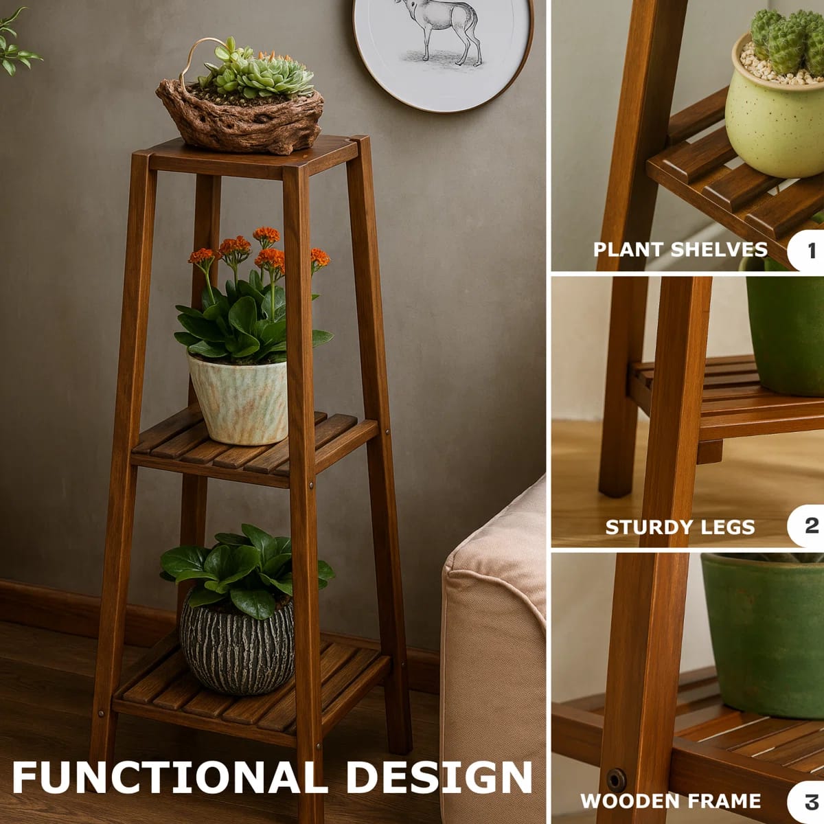 35678-3 flower stand