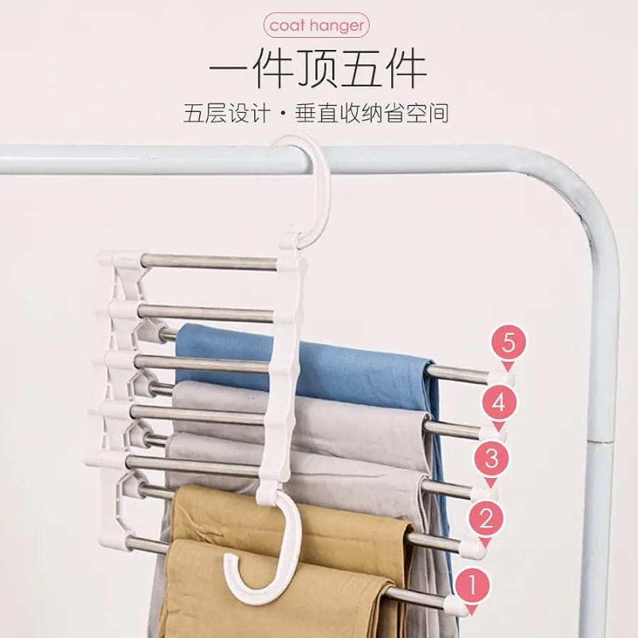 4992 space saving pants hanging