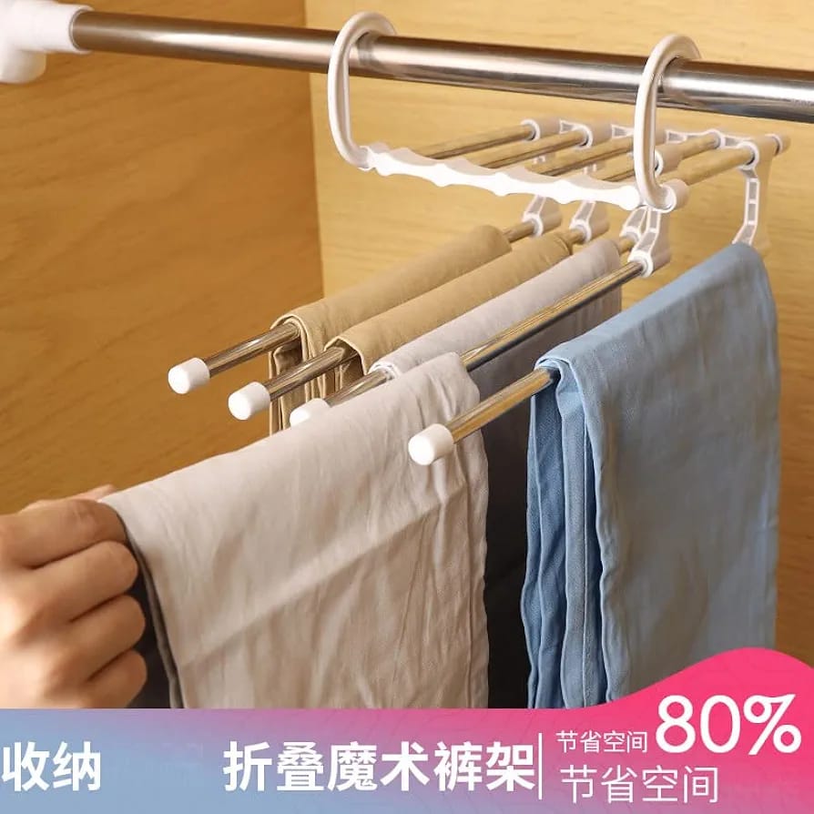 4992 space saving pants hanging
