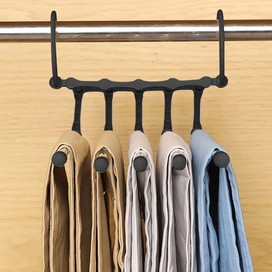 4992 space saving pants hanging