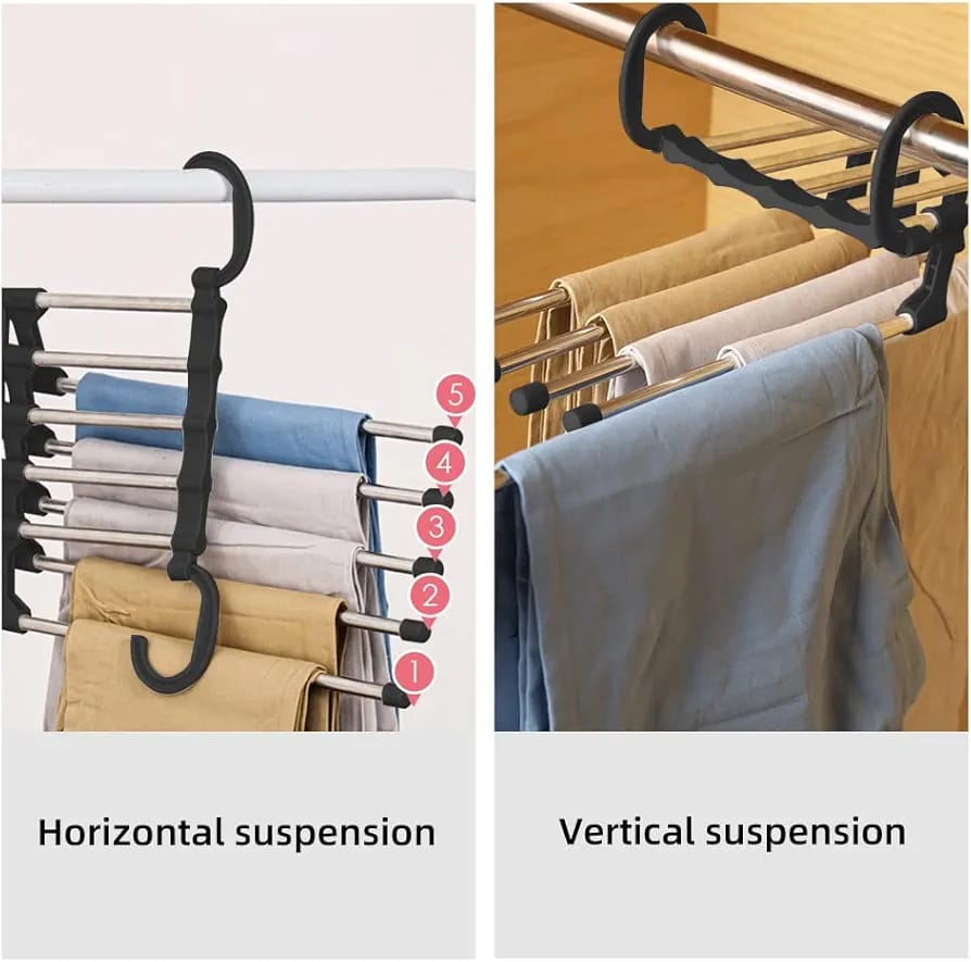 4992 space saving pants hanging