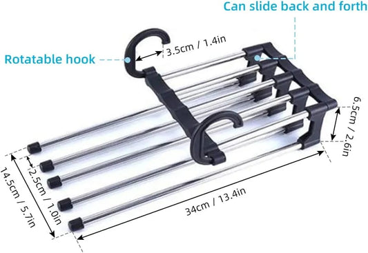 4992 space saving pants hanging