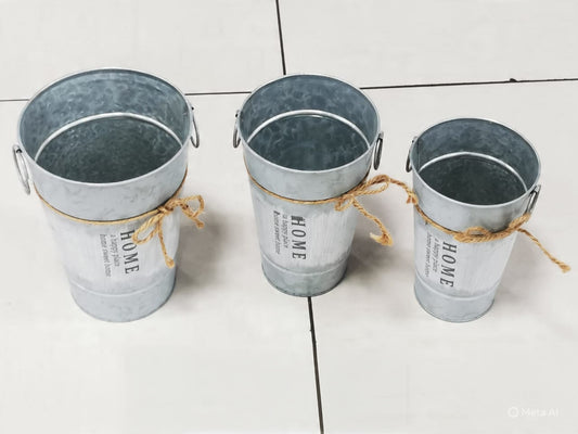 19M1015A 3PCS FLOWER POTS