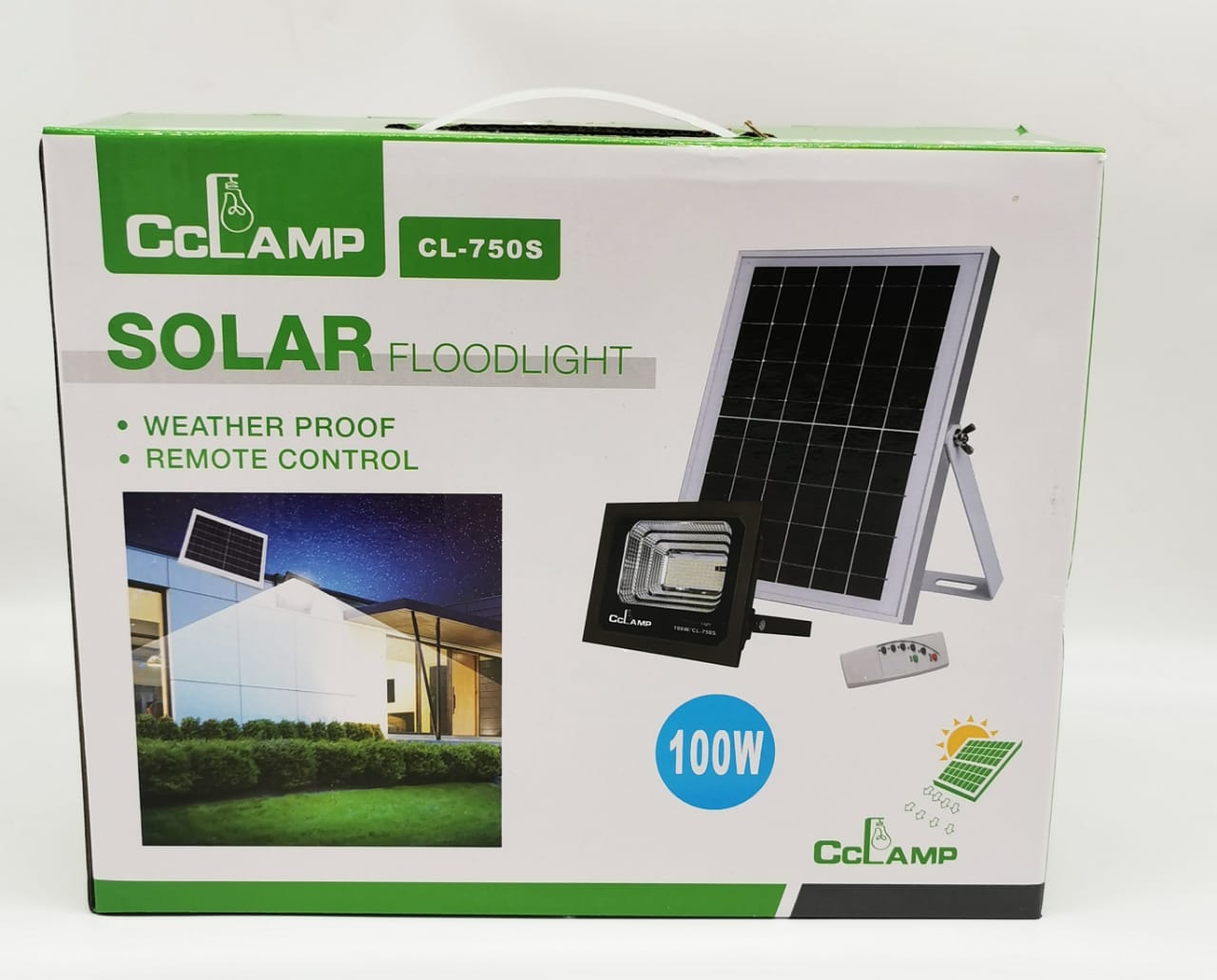 CL-750S SOLAR FLOODLIGHT