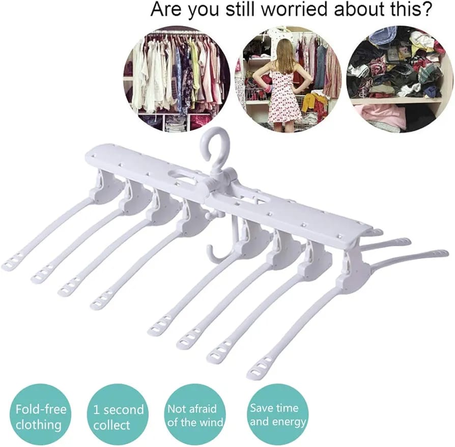 Magic folding hanger #236