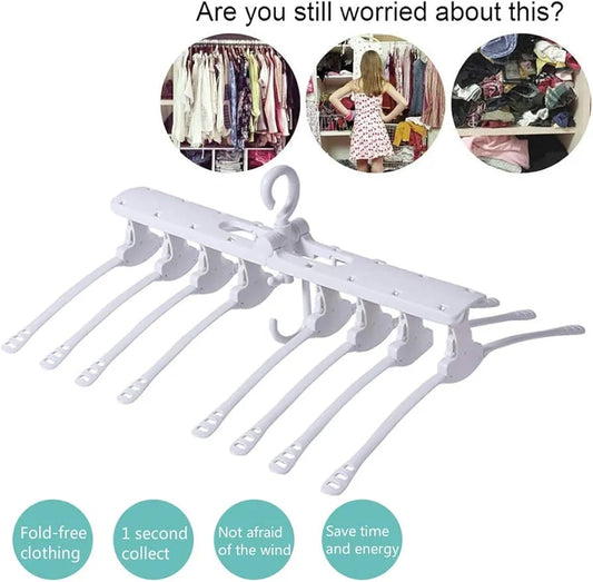 Magic folding hanger #236
