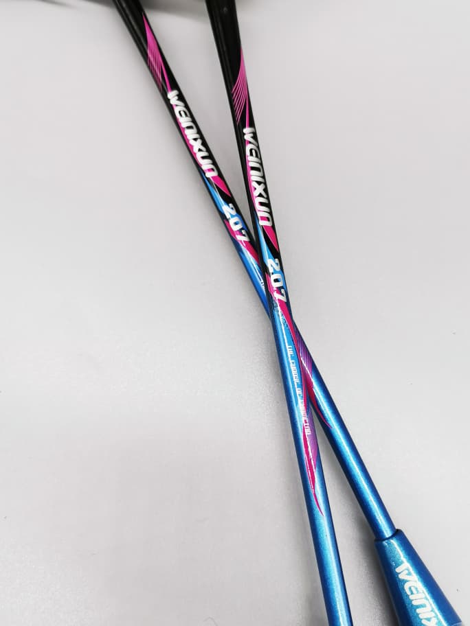 #207 badminton racket 2pcs set