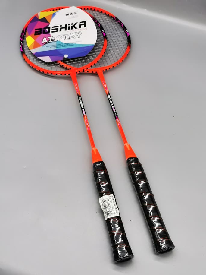 77725 2pcs badminton racket set