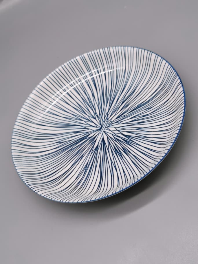 KY202208-12 CERAMIC PLATE 8INCH