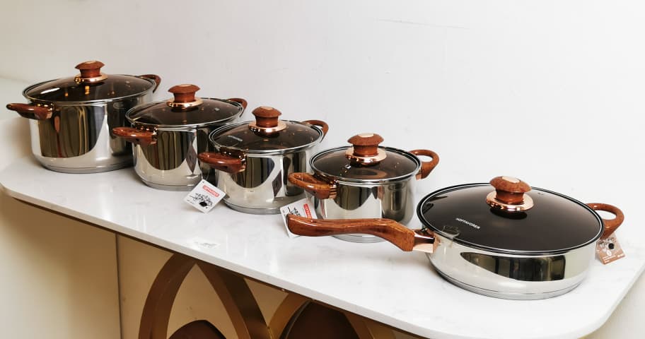 HF-4443 12PCS COOKWARE SET