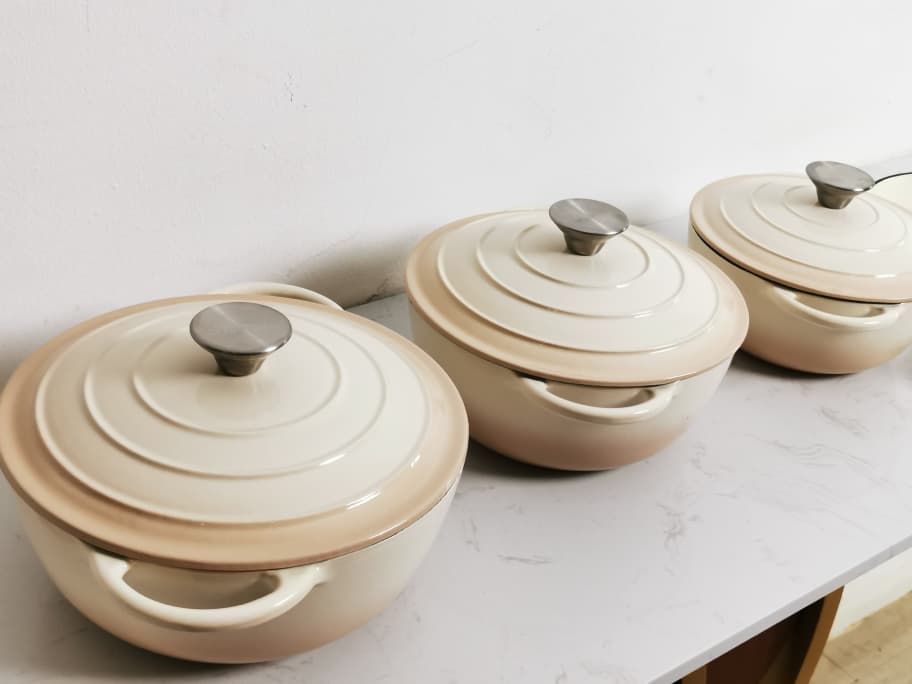 SA 7PCS CAST IRON COOKWARE
