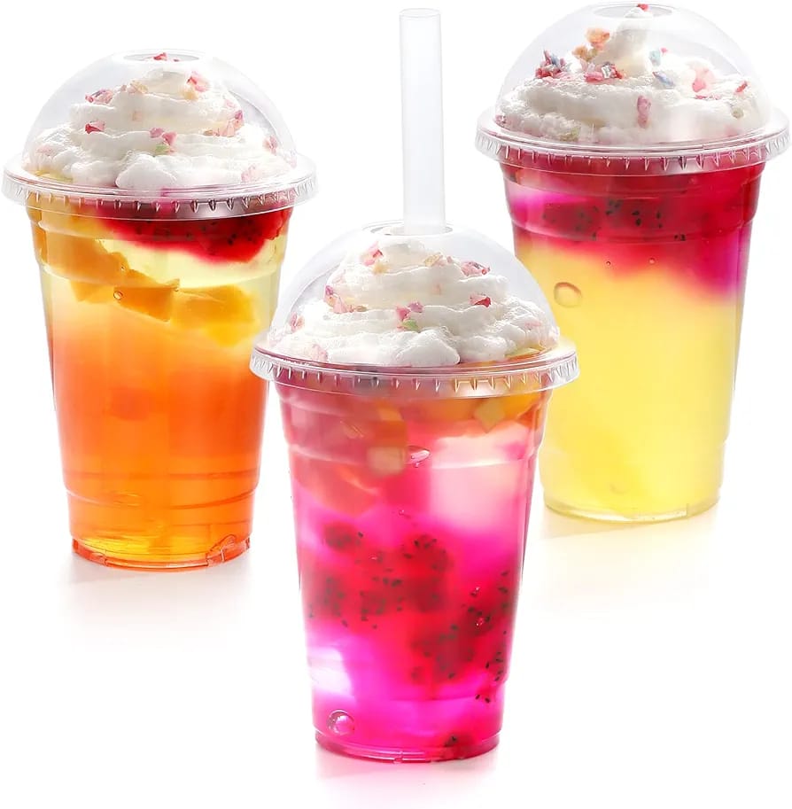 Disposal cups with lid