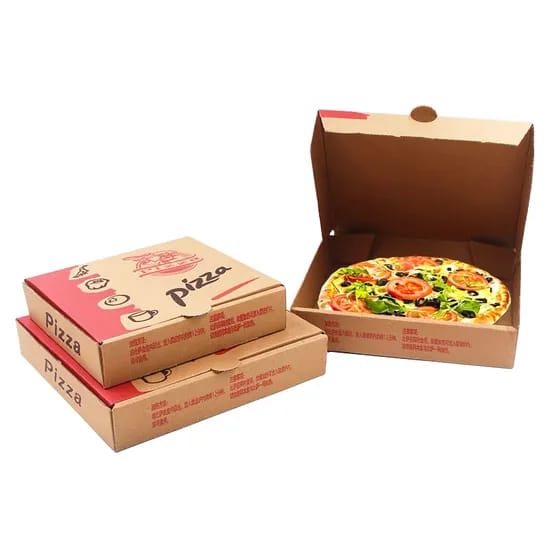 Diposal pizza box