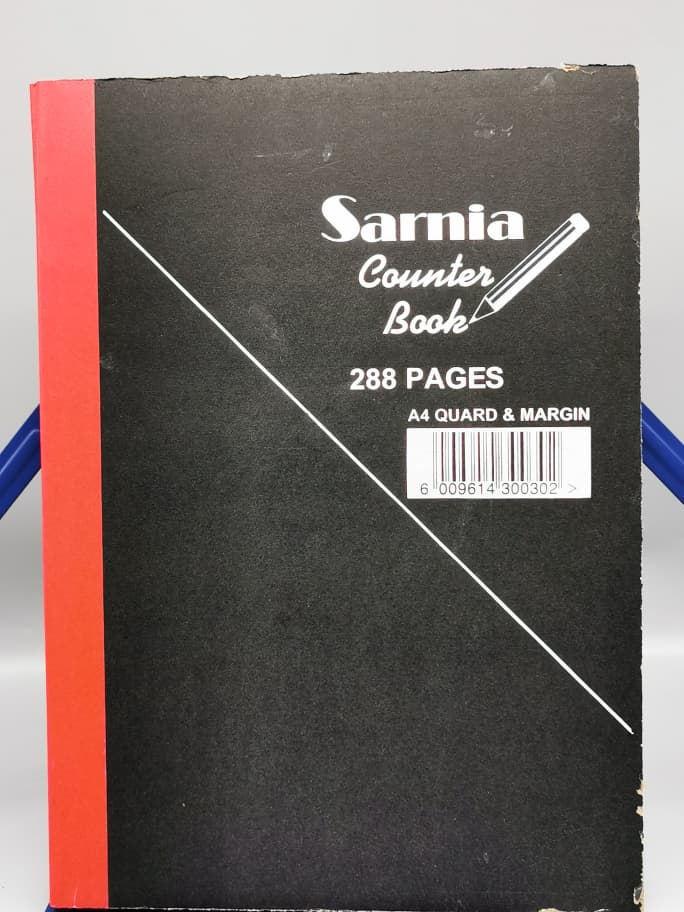 Sarnia counter book 288 pages