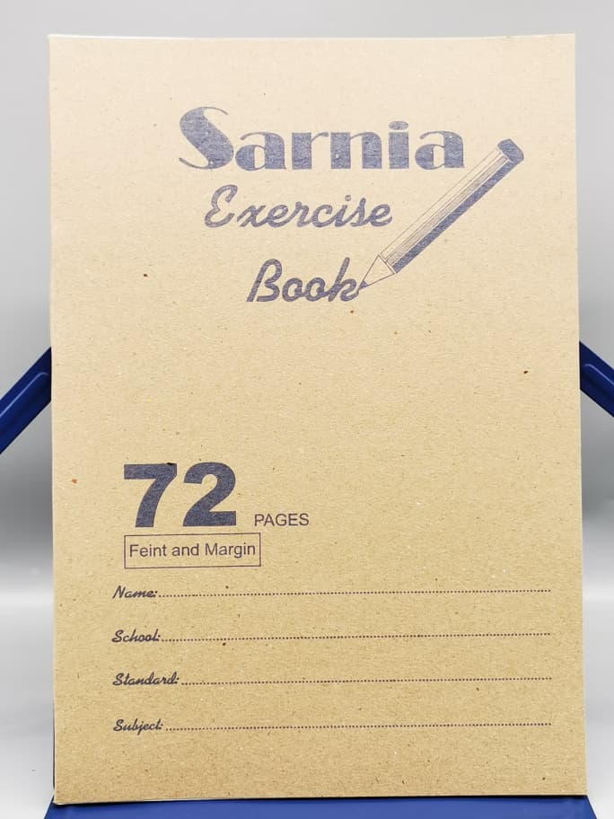SARNIA 72PG EXERCISE BOOK A4