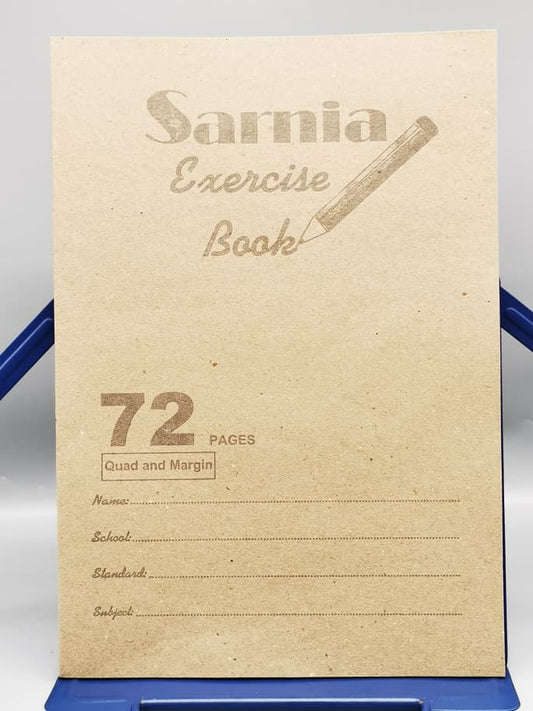 Sarnia 72PG EXERCISE BOOK A4