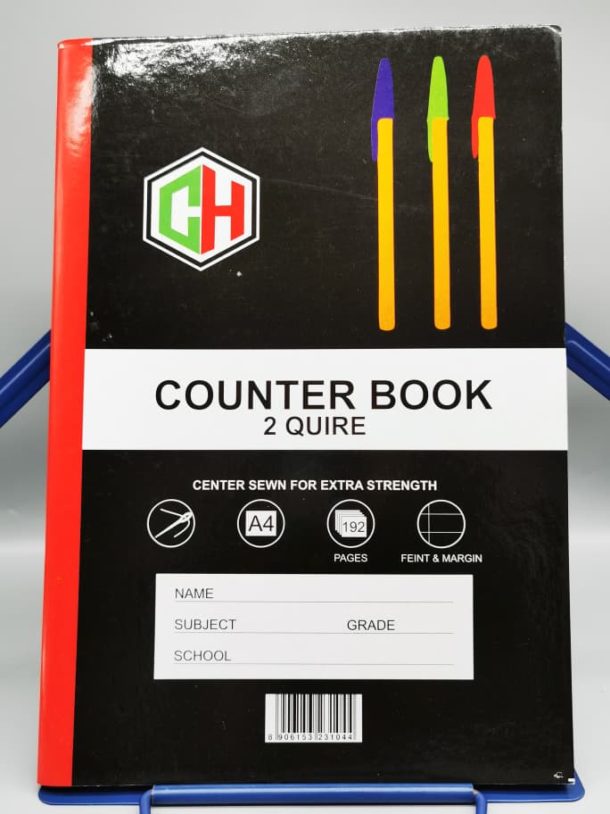 CH A4 COUNTER BOOK 2Q 192PG